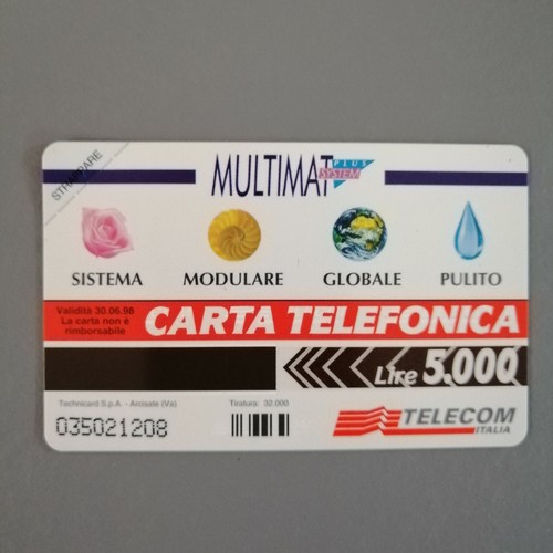 Scheda telefonica nuova - telefonica,