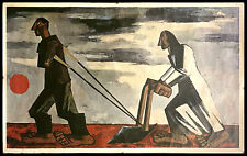 1971 * Manifesto, Poster Arte "Pietro MORANDO - Il Seminatore e l'Aratore - 1971