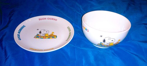 Snoopy peanuts set - peanuts, colazione