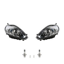 Set Fanali Adatto A per Fiat Punto 199 10/2009 Leuchtmitt. Destro Sinistro