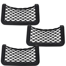 3x Tasca portaoggetti rete