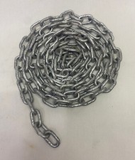 Catena zincata a maglia genovese 2,80 mt Ø 6mm Osculati cod. 01.372.06 nautica