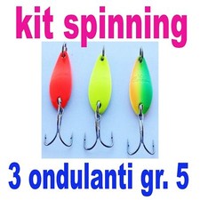 Kit artificiali pesca trota - artificiali,