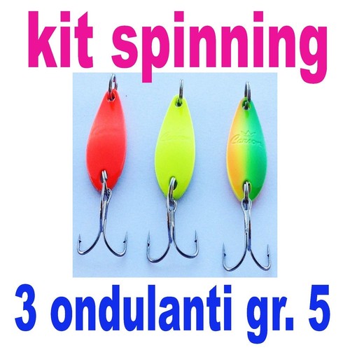Kit artificiali pesca trota - artificiali,