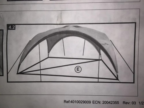 Coleman event shelter 65 m - event, l