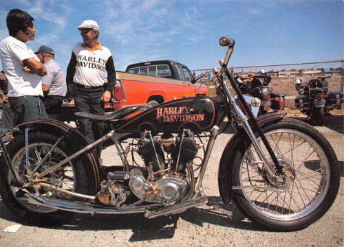 Harley davidson postcard 1929 - harley,
