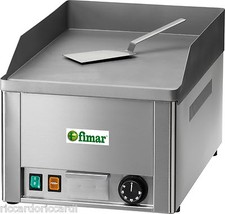 Fry top elettrico singolo