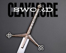 Spada scozzese Claymore fatta