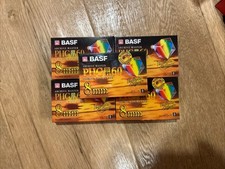 5 BASF Vecchie Videocassette