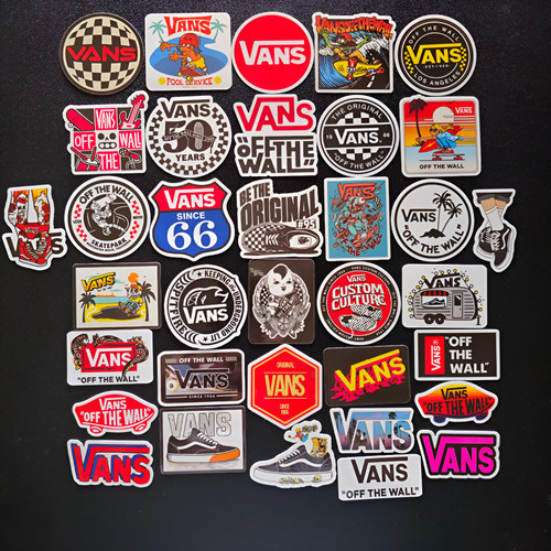 Retro skateboard stickers - skateboard,