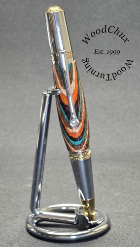Penna fatta mano legno - penna,