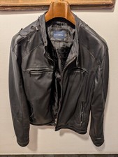 giubbotto GAS pelle uomo usato