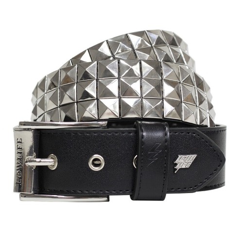 Cintura pelle con borchie - cintura,
