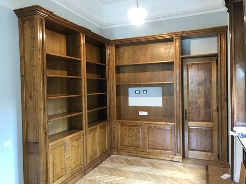 Libreria legno massello su - massello,