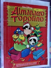 Almanacco Topolino n.12 2001 Fumetto Walt Disney Paperino Zio Paperone Libro