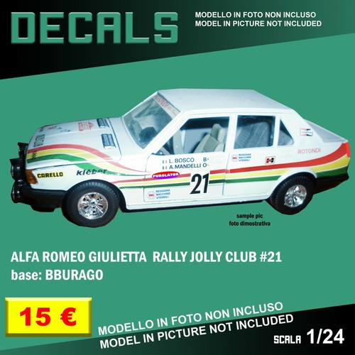 Decals repro alfa - decals,