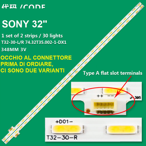 Kit barre strip led tv - barre, 30