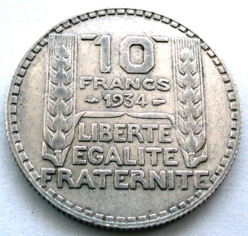 Francia franchi 1934 878 - francia, 10