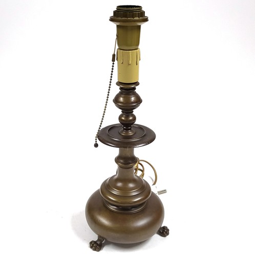 Base lampada vintage ottone - lampada,