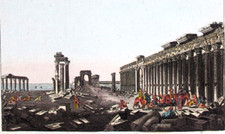 1790, Schmuzer, J.X. Siria Antica Rovine di Palmira Tempio di Bel X4M