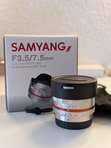 Samyang 5mm 5 - f/3.5, fisheye