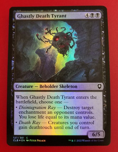Ghastly death tyrant foil - ghastly,