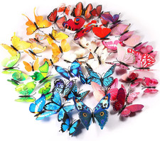 3D Farfalle Adesivi Murale