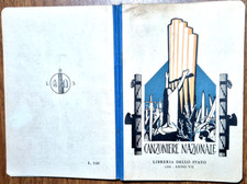 CANZONIERE NAZIONALE canti religiosi di patriottici Schinelli 1929 Libro scolast