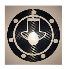 Coperchio protezione tappo carburante effetto fibra di carbonio KAWASAKI ZXR400 1990-2003