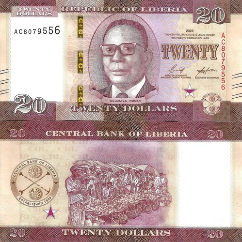 Liberia dollari 2022 37 - 20,