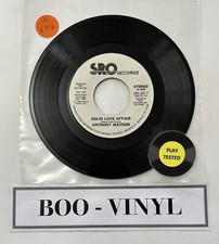 Anthony Watson - Solid Love Affair 7” Promo Northern / Soul / Funk Vinyl EX