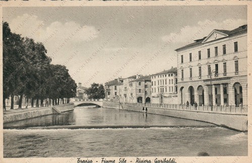 1936 treviso fiume sile - fiume,