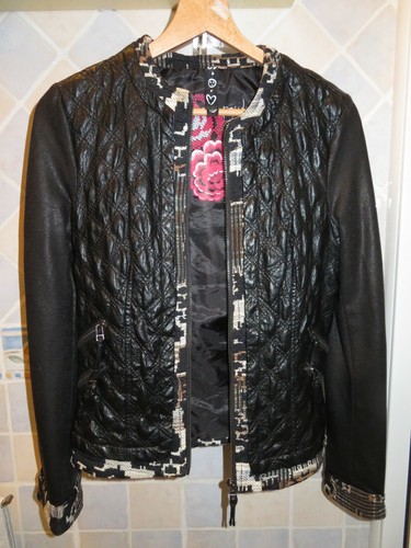 Desigual giuppotto ecopelle - desigual,