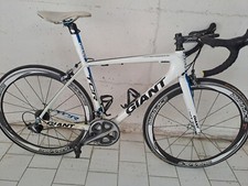 bici da strada GIANT TCR + cambio DURACE + ruote DURACE + tagli M