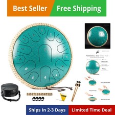 Steel Tongue Drum - 13 Pollici