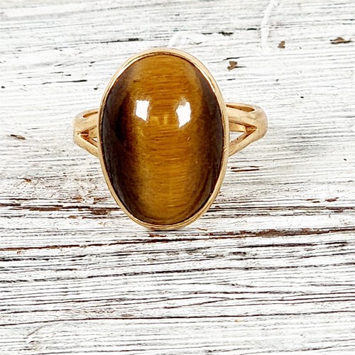Anello vintage oro giallo 14k - oro,