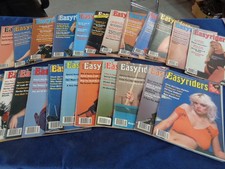 Lot of 23 Easyrider Magazines