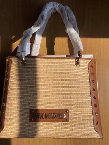 Love moschino raffia - love, shoulder