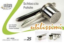 SCHIACCIA PATATE VERDURE LESSE