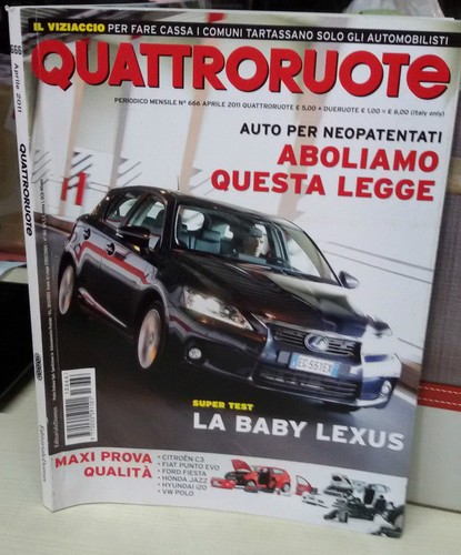 Quattroruote aprile 2011 - quattroruote,