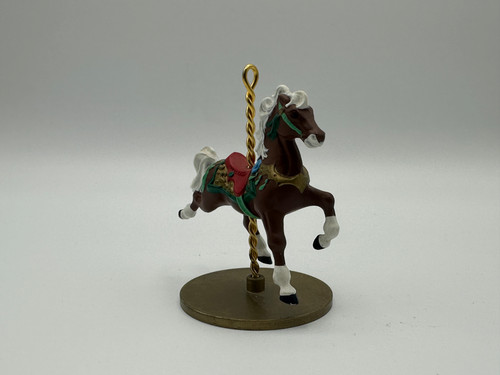 Hallmark carousel horse - carousel,
