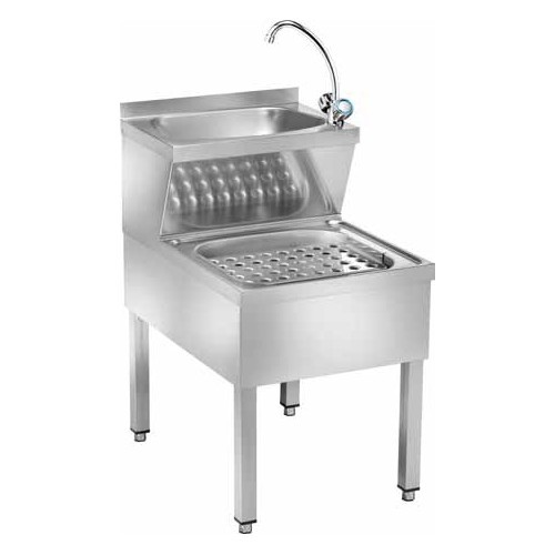 Lavamani lava stracci inox
