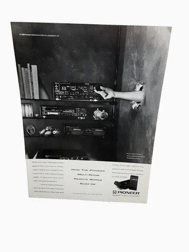 Pioneer electronics 1990 - electronics,