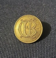 Pulsante Monogramma CB Di