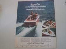 advertising Pubblicità 1973 CRANCHI NUOVO C6