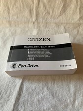 CITIZEN Model CB Radio Controllato Cal. H144 H145 Istruzioni Mai usata