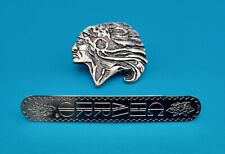 Abbellimento Placche per cintura [EL CHARRO] in Metallo Argentato (PANINARO)