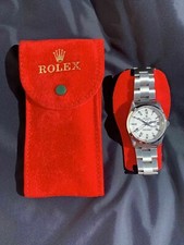 Rolex Date 15210 Oyster Perpetual zaffiro 1998 orologio Ø34 mm - NUMERI ROMANI
