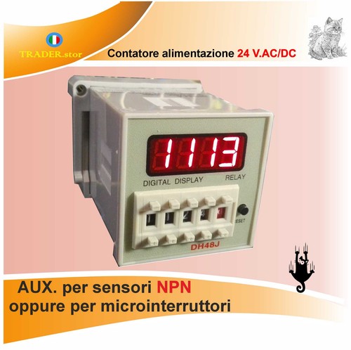 Contapezzi alimentazione 24 - contapezzi,