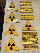 adesivi vintage pericolo